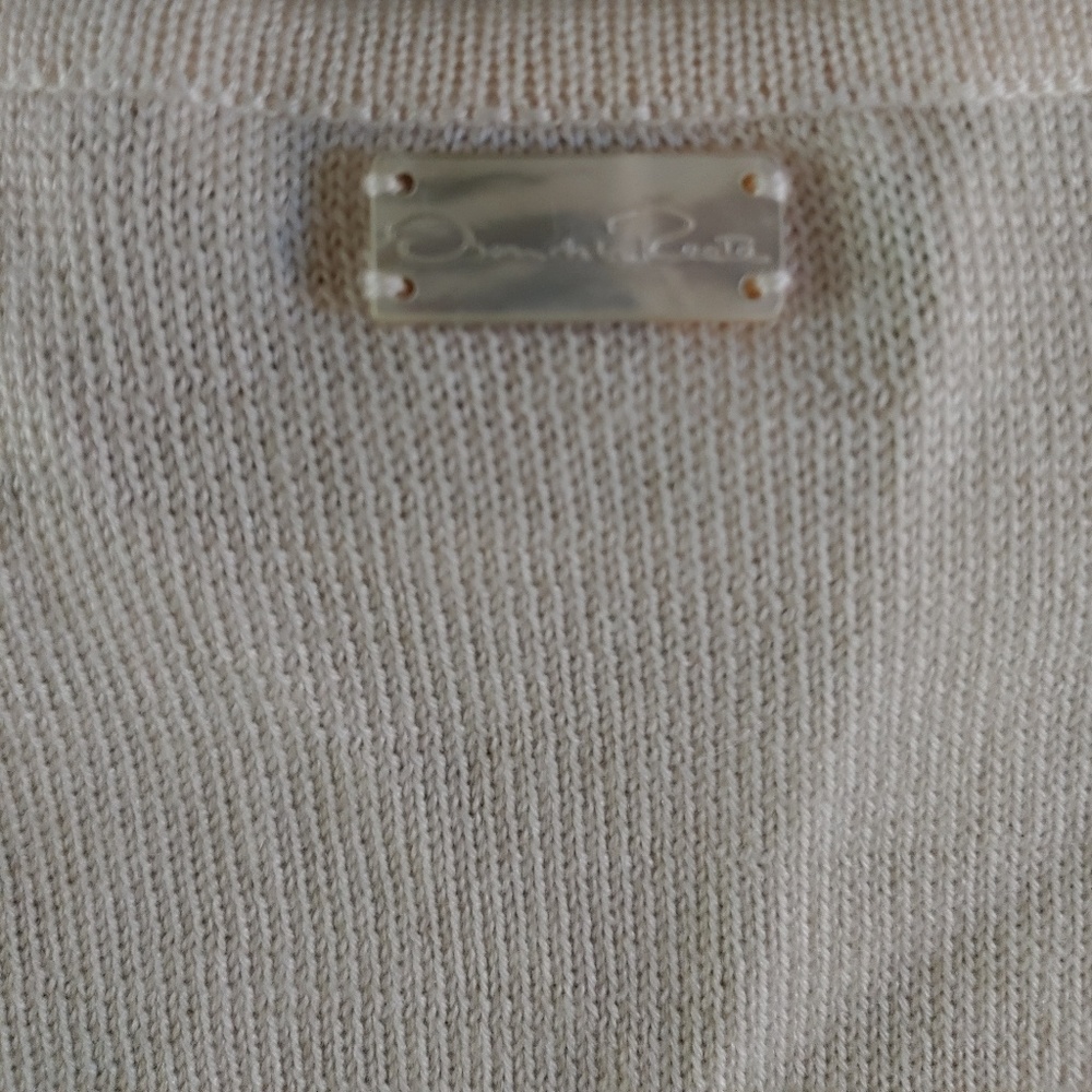 Oscar de la Renta Sleeveless Shell Small - Picture 3 of 6
